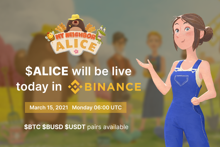 alice crypto binance viterbo namų darbas