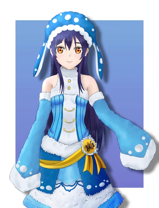 #園田海未誕生祭  #園田海未誕生祭2021 #園田海未生誕祭 #園田海未生誕祭2021誕生日おめでとう!!!!!自分の好きな衣装を描きました!! 