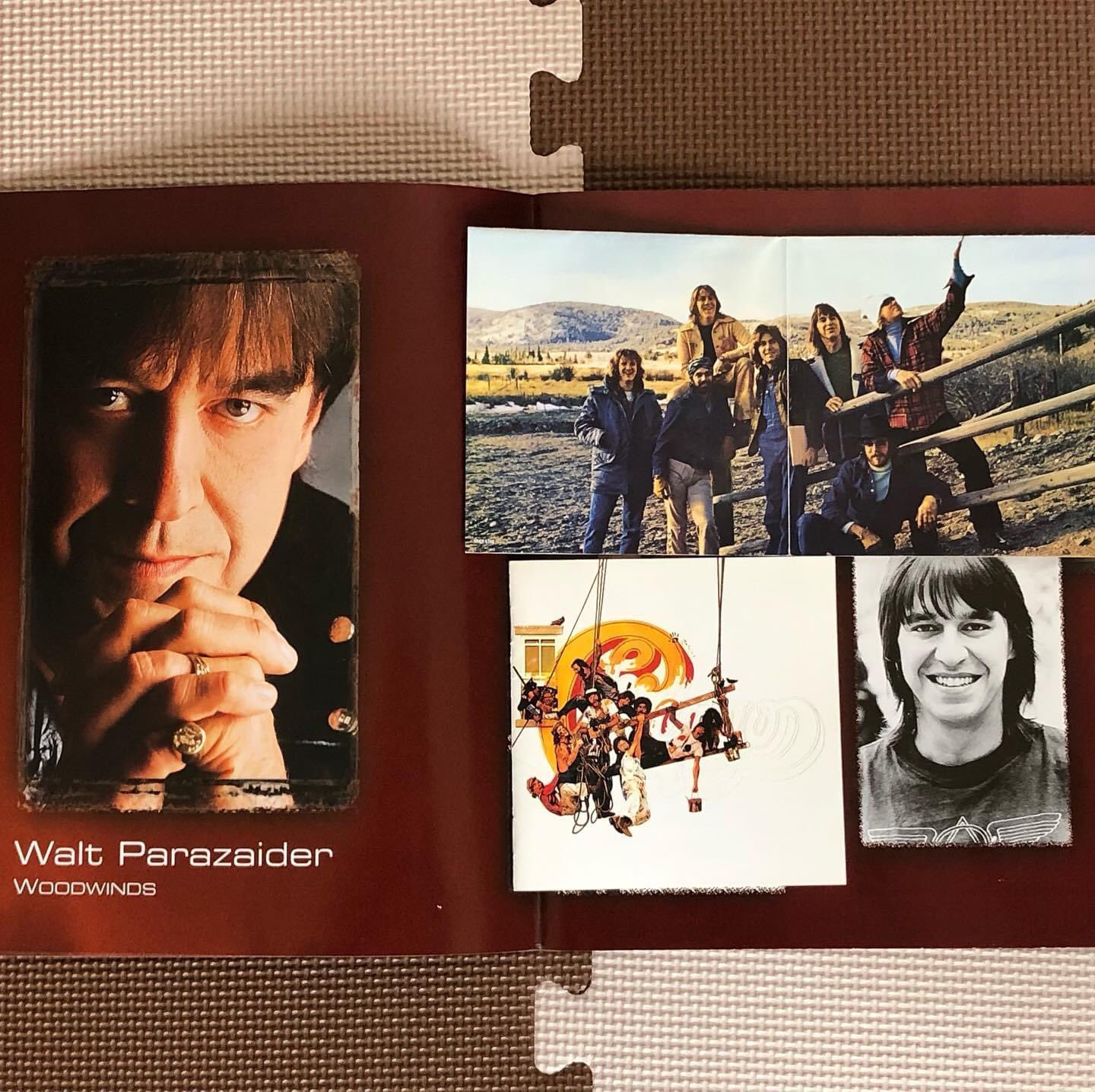 Happy birthday Walter Parazaider March 14, 1945
Chicago     Walter                                           