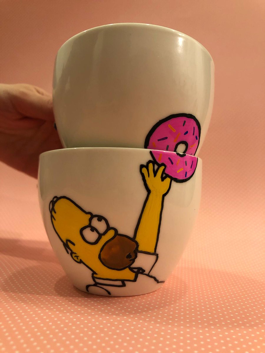 Simbli__'s tweet photo. Homer kao stil života 🍩
#solje #poklon #idejezapoklon #krofne https://t.co/7aVTIIbeYZ