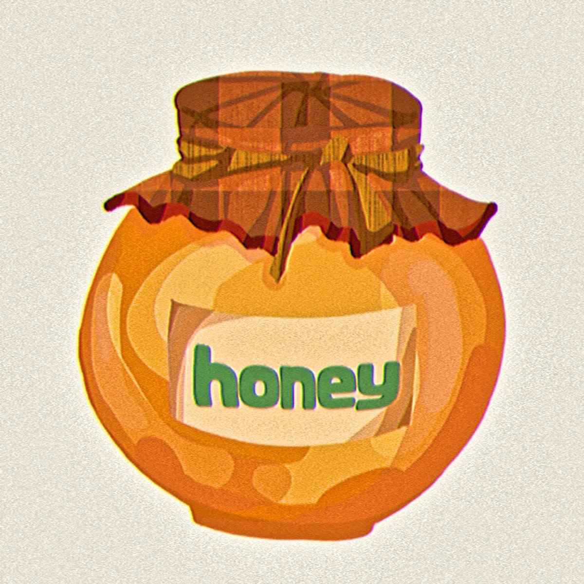 ぴーコ Honey ハチミツ イラスト スイーツイラスト デジタルイラスト