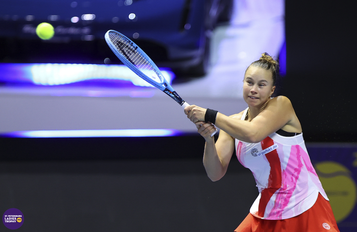 A tough fight from Valeria Savinykh although her singles campaign at the St. Petersburg Ladies' Trophy stops in the final qualifying round after a 3-6, 4-6 loss to Arina Rodionova.

She will be playing doubles alongside Jelena Ostapenko this week!

[📸: <a href="/Formula_TX/">NORTH PALMYRA TROPHIES 2024</a>]