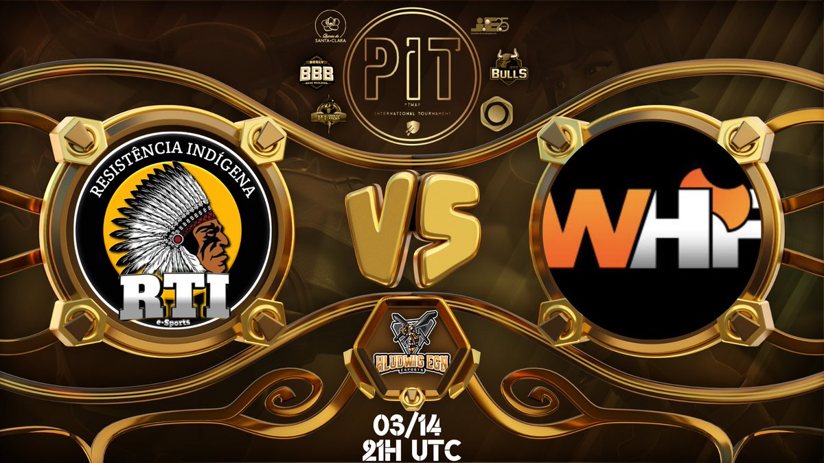 Hoje a não Perder mais um grande embate R32 <a href="/PITournament/">PIT</a>
<a href="/rtiesports/">RTI e-Sports</a> VS <a href="/WHFclan/">WHF</a>
🕛21.00🇵🇹(Utc) 18.00🇧🇷
🎥 twitch.tv/hludwig14egn?s… Só um irá passar a Ronda seguinte acompanha tudo aqui no Canal 🔥 <a href="/EGNesports/">EGN Esports</a>
<a href="/CoCEsports/">Clash of Clans Esports</a> <a href="/ClashScore/">Clash Score</a>