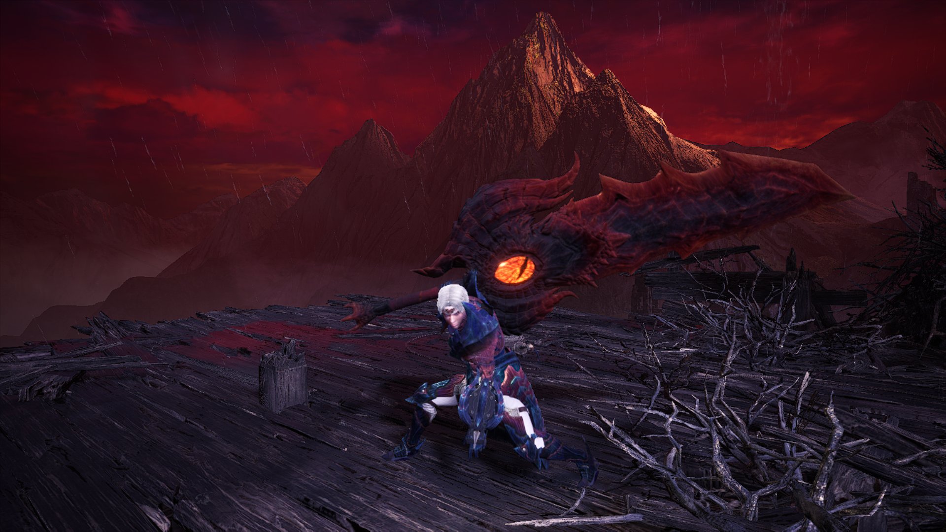 MHWResurgence on Twitter "Crimson Fatalis GS and Hammer (WIP) Some of