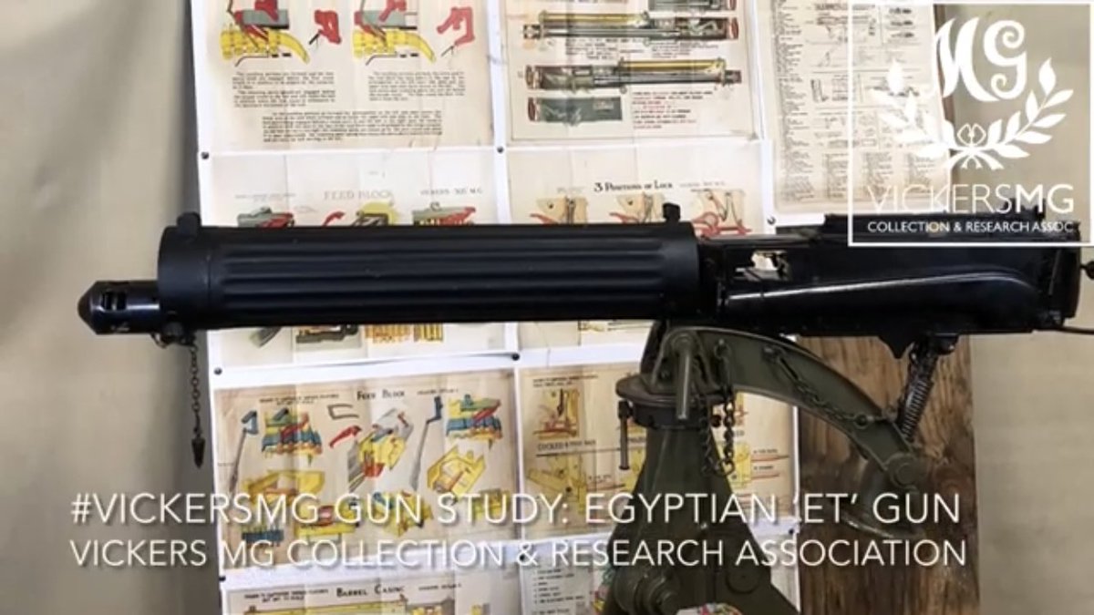 vickersmg's tweet photo. #VickersMG Gun Study: Egyptian ‘ET’ Gun
https://t.co/vu5OHlLxI1

Some geo-political influencing with the #VickersMG. #SecondWorldWar #BritishArmy #MediumMachineGun #Egypt https://t.co/H99Pkt6uUV