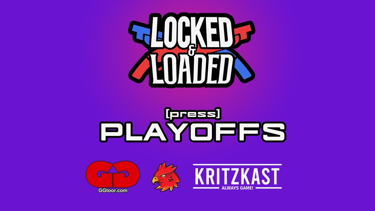 Only the best remain in the <a href="/GGtoor/">GGtoor</a> Locked &amp; Loaded 2. Join us as we go live now! 
🔴 twitch.tv/kritzkast