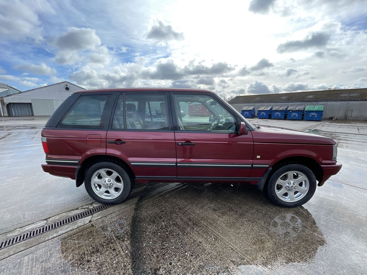 One of the last Range Rover P38s, being auctioned by Classic Car Auctions