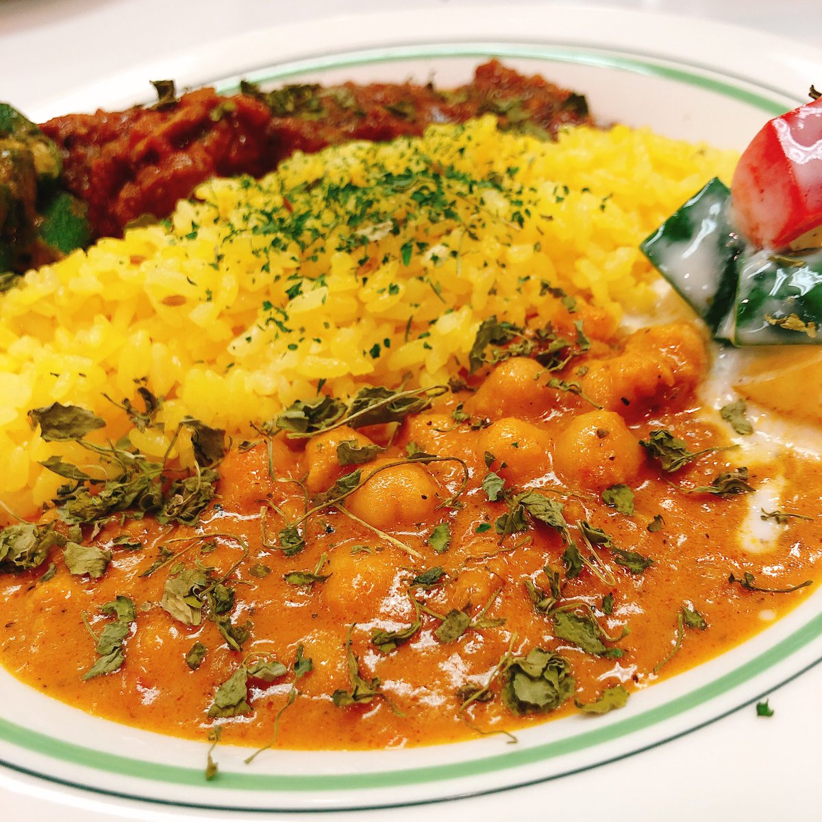 kikuchicurry's tweet photo. 本日
カレー教室でした🍛

参加の皆様
ありがとうございました😊

このカレー教室では
「再現性の高さ」を1番大事にしています🍛

な��なか家で美味しいカレーを作れない❗️
もっと幅を広げたい❗️
スパイスを使ったカレーを簡単に作りたい❗️

という方には
特にオススメです😊

また来月開催致します🍛 https://t.co/zxAf6fAjpE