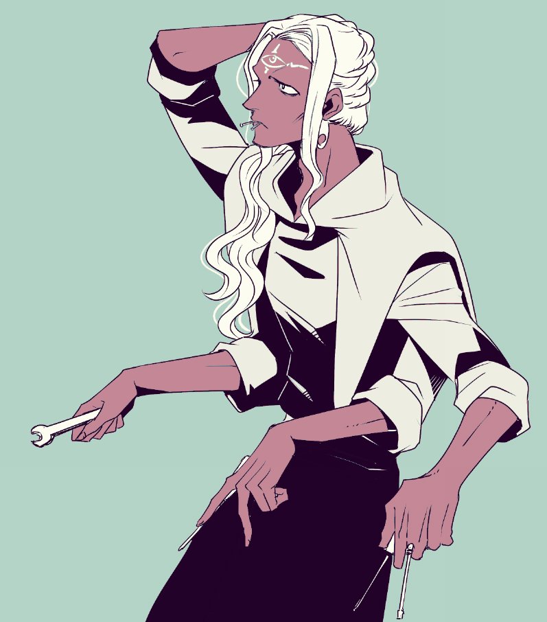 白い髪のキャラって 今んとこぱっと出てくるのファルヤームしかいないんだよな 増や ちゅんのイラスト