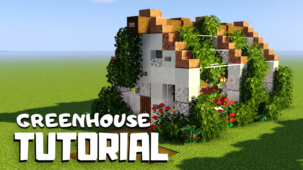 Twitter 上的thewalkingwhale If Anyone Is Looking For Some Minecraft Inspiration Today Check Out My Latest Tutorial On How To Build A Simple Greenhouse Spring Has Sprung Watch Video T Co Weqpuyj77b Minecraft Youtube