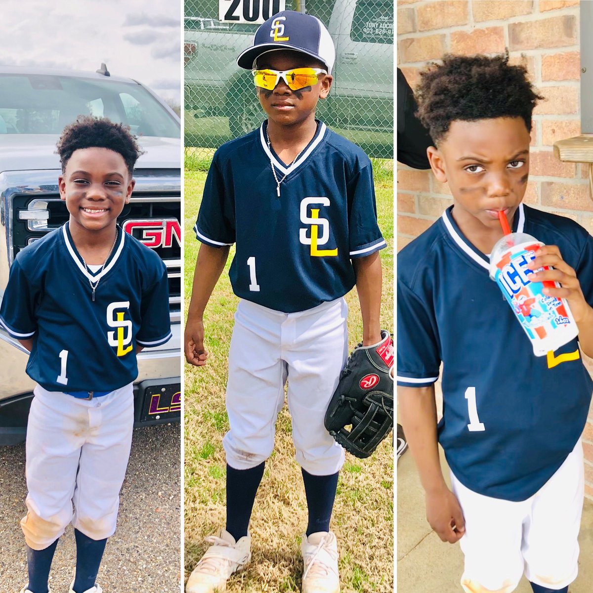 CedrickHarris11's tweet photo. Wishing my sports loving ⚾️🏈🏀 french fry smashing 🍟 steak and shrimp 🥩🍤 devouring baby boy ACE Jordan Harris a HAPPY 7th BIRTHDAY today! This kid wakes up every day with a full🔋ready to make folks proud! Love you buddy! 💙🎂🥳🎉 #BubbaMan #AceBoogie https://t.co/SgfVBfD5eX