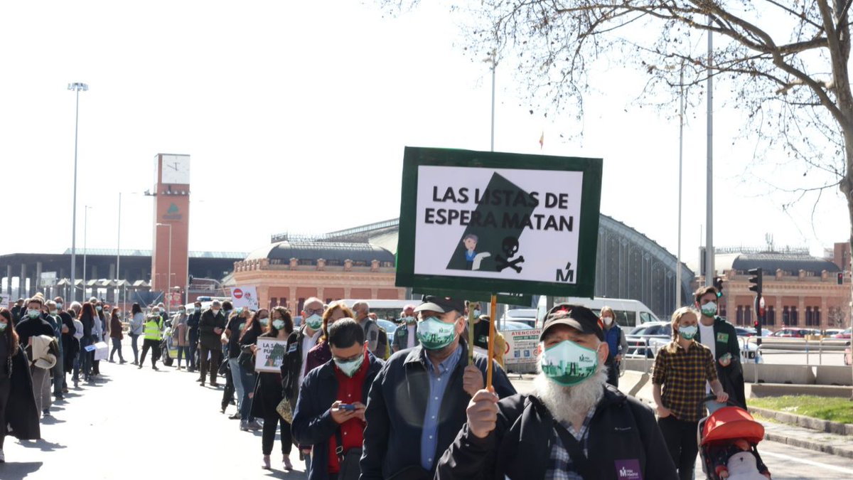 FelixLopez_Rey's tweet photo. MADRID POR LA SALUD. CONTRA AYUSO

Manifestación por la Sanidad Pública. No vamos a dejar que Ayuso siga desmantelando el sistema de salud en Madrid. #AyusoDimision #MadridConMonica https://t.co/qz02SgpU7L