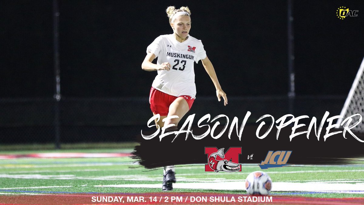 FightingMuskies's tweet photo. 🚨SEASON OPENER🚨
⚽️ @MuskieWSoccer ⚽️
🆚: John Carroll
⏰: 2:00 PM
📍: Don Shula Stadium
📊: https://t.co/pBsMVqndB8
📺: https://t.co/TwasxcAVsx
#DefendTheM @OHAthleticConf @DailyJeff @Orbit907Sports @WHIZscores @YCityNewsOnline @brandonhannahs https://t.co/PTHjVs7bRF