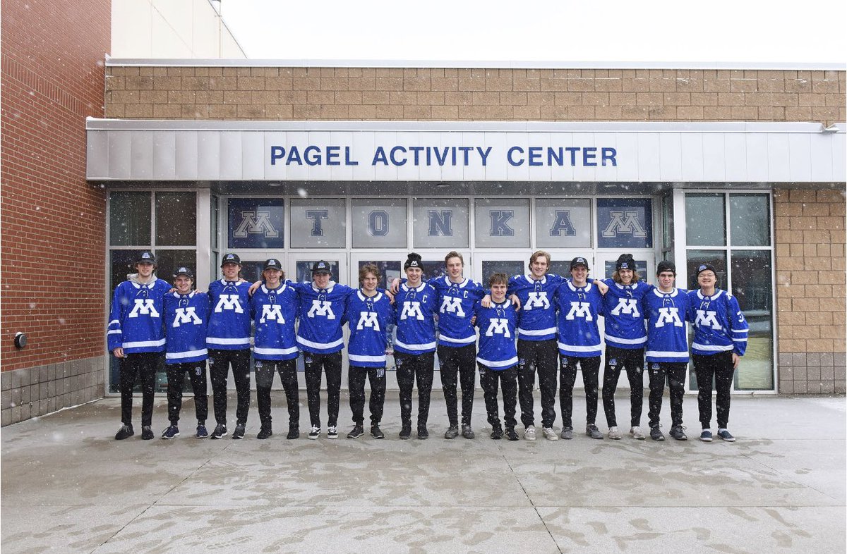 A big THANK YOU to the amazing Tonka Boys Hockey Seniors for all your efforts &amp; contributions to Minnetonka High School! #Classof2021 #weloveourseniors <a href="/TonkaSkippers/">Minnetonka High School Skippers</a> <a href="/TonkaPrincipal/">Jeff Erickson</a>
