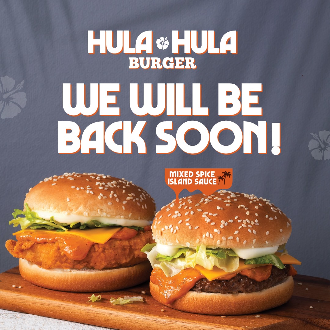 Hula hula burger