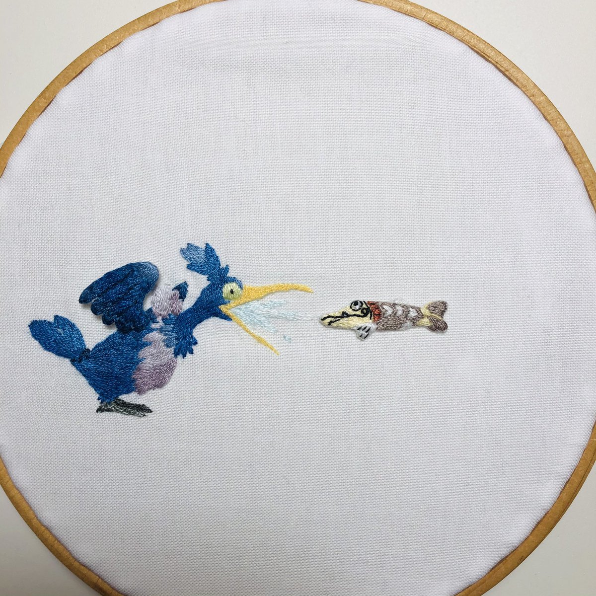 刺繍イメージ 糸くずぐらし on X