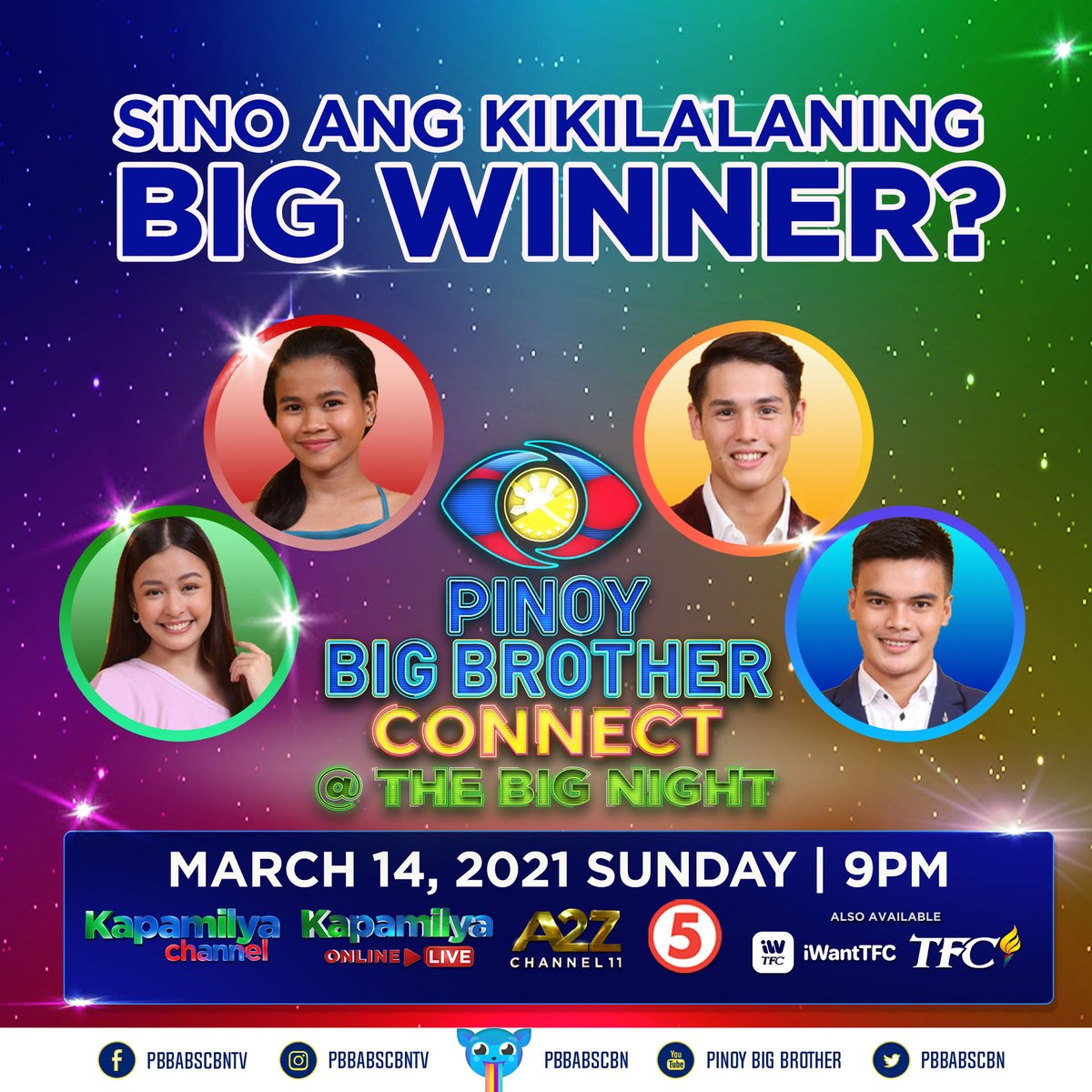 bandoy_gil's tweet photo. PINOY BIG BROTHER SEASON 9 CONNECT!
❤️💚💙🇵🇭👏🎉🤗
GOODLUCK JIE-ANN &amp; ANDREA! 💪
#PBBConnectBigNight
#TeamJIEANN
#TeamANDREA https://t.co/sfNZX6bUU6