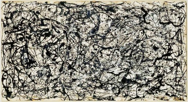 Abstract art is a hit or miss. Only one of these Pollock works features pringling. I don't think I need to point out which.