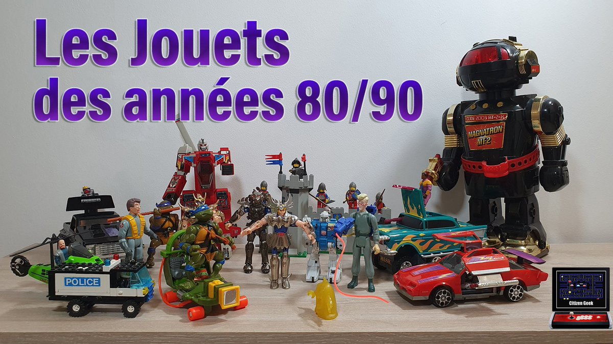 CitizenGeek_fr's tweet photo. Bonjour voici ma nouvelle vidรฉo YouTube !!! Ma collection de Jouets des annรฉes 80/90 ๐ https://t.co/oL7sHoD0wF
N'hรฉsitez pas ร la partager, Merci
#jouet #mask #kenner #leschevalierduzodiaque #Stseiya #lego #sosfantomes #ghostbusters #magnatron #robomachine #bandai #tortueninja https://t.co/QxtyXoXRKa