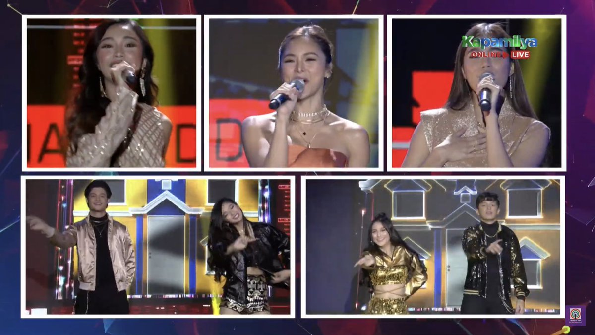 RandomRepublika's tweet photo. Former Big Winners &amp; HMs who are now some of the country's brightest stars made tonight's #PBBConnectBigNight special -- #KimChiu #MaymayEntrata #MarisRacal #KaoriOinuma #RhysMiguel (#KaoRhys) #KarinaBautista #AljonMendoza (#KarJon) • with PBB host #ToniGonzaga • #PBBConnect https://t.co/uLlgUE5A0O