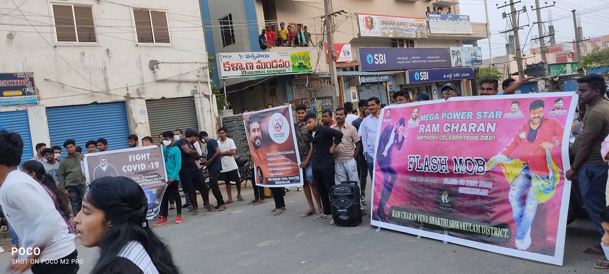 RCYuvashaktiskm's tweet photo. It's a Great evening ❤
Thanks each and everyone who made the flash mob successful on Covid-19 awareness on the occasion of @AlwaysRamCharan Garu one month birthday events 😍

 #megapowerstar
#RamCharan @AlwaysRamCharan 
#SeethaRAMaRajuCHARAN 
#RAMCHARANBdayMonth 
@RcYuvaShakthi https://t.co/gS8qGDRMZv