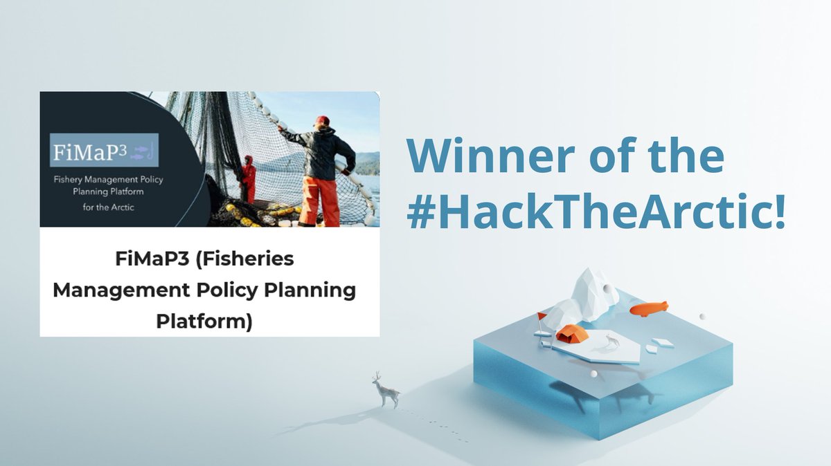 ICOS_RI's tweet image. Huge congratulations to the winning team who developed a concept design of Fisheries Management Policy Planning Platform (FiMaP3), more on app.hackjunction.com/projects/hack-….

Thanks to all the participants, mentors, partners and sponsors for making this happen! 👏🎉🌟🤩❄️

#HackTheArctic