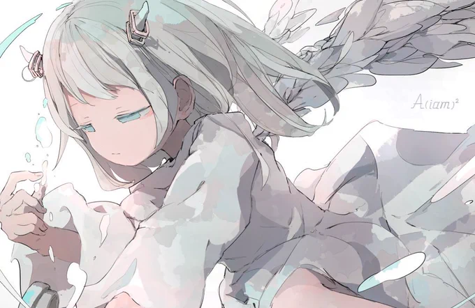 #ホワイトデーは銀髪白髪を愛でる日
白っぽい子とてもすき 