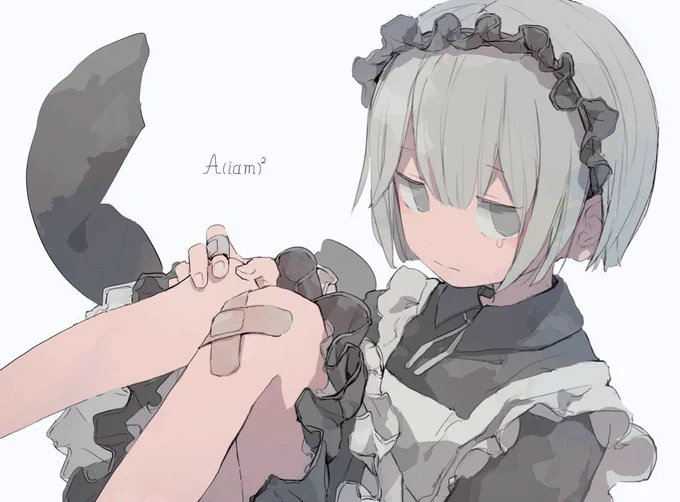 #ホワイトデーは銀髪白髪を愛でる日
白っぽい子とてもすき 