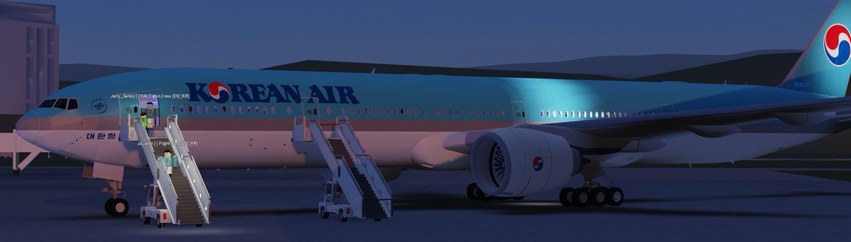 RobloxKoreanAir's tweet image. 😉 Landed!