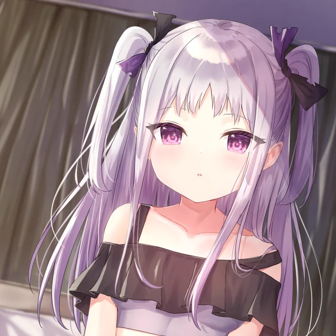 #ホワイトデーは銀髪白髪を愛でる日
オリジナル娘、紫ZONEちゃんあらため
「ベリー」ちゃん
右下は明日fanboxに投稿します 