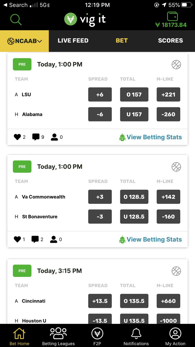 Vig_it's tweet image. More tickets to the dance will be punched today! Get your bets in now on the Vig It App! #GreatFansCover #SelectionSunday