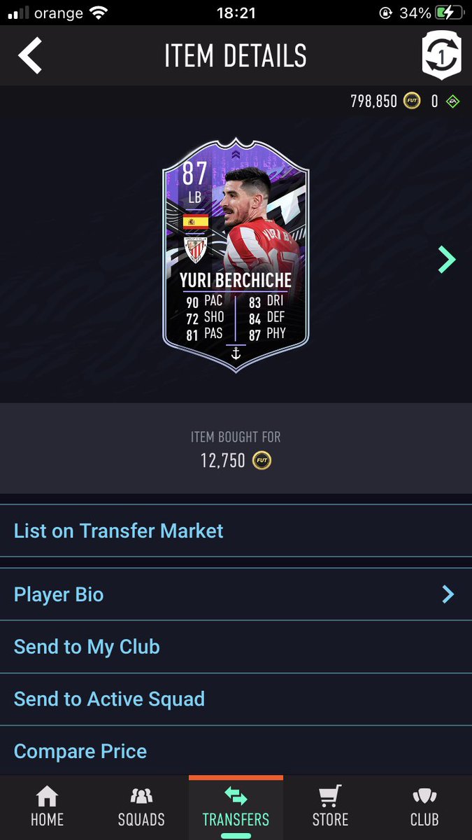 SandorBogdan8's tweet photo. @WeaverImBMW4er @FUT_Icon_Trader Just got him for 12.750 after 1 hour of sniping 🔥 https://t.co/1ChPf9AgqZ
