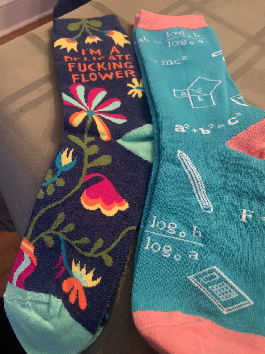 kerislaw's tweet image. Continuing the Pi Day tradition of Pi Day socks. 😊🥰 Pie to be purchased later. Thank you @DougPlourd for everything Pi Day. ❤️😘 #delicateflower #PiDay2021