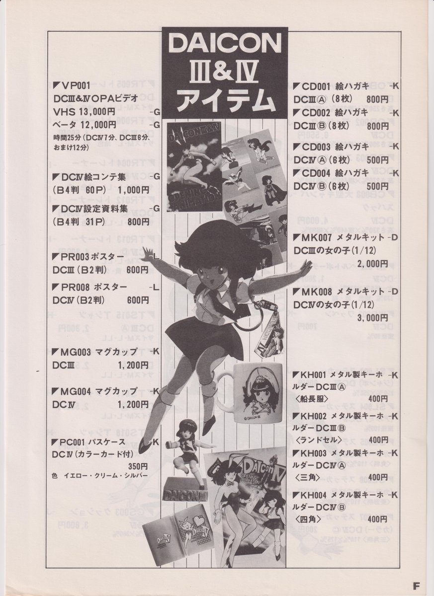 Daiconarchives General Products Sticker Sheet Catalogue 1985 1984 T Co Nldso63nai