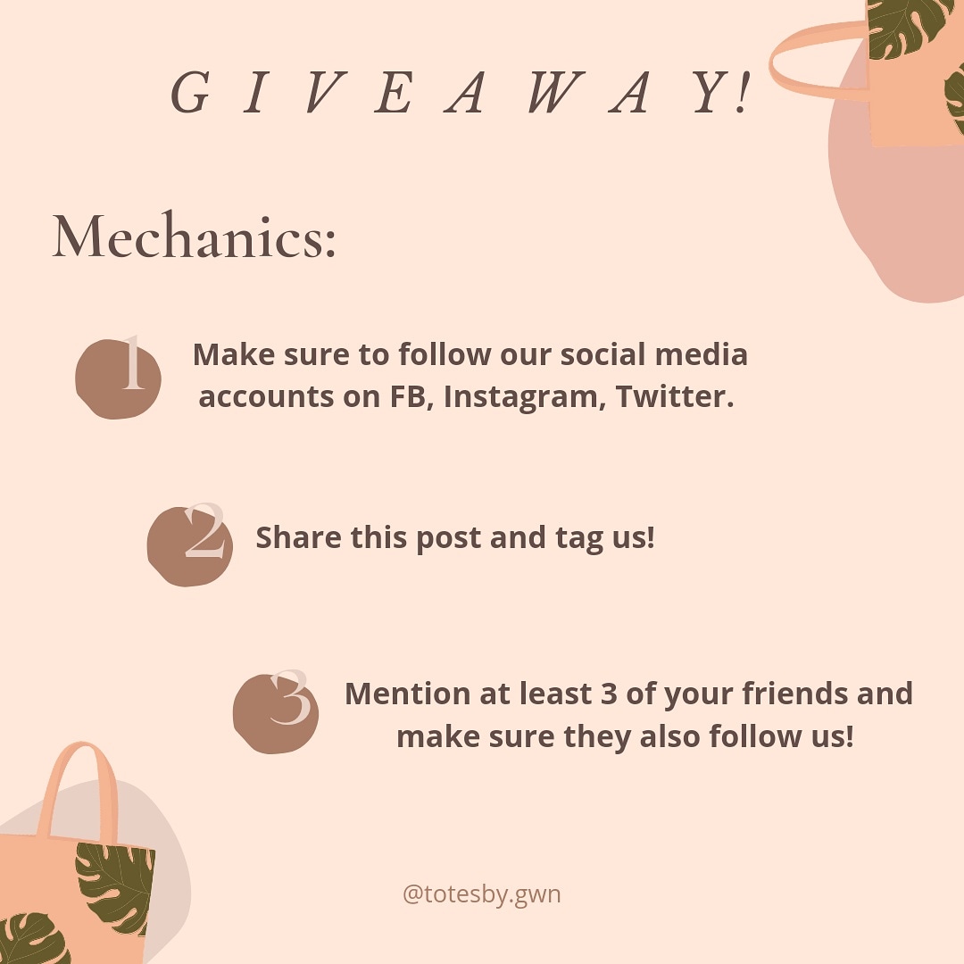 totesbygwyn's tweet photo. Visit our Facebook and Instagram accounts for the details! 🤍 https://t.co/mKXDWh5w2u
