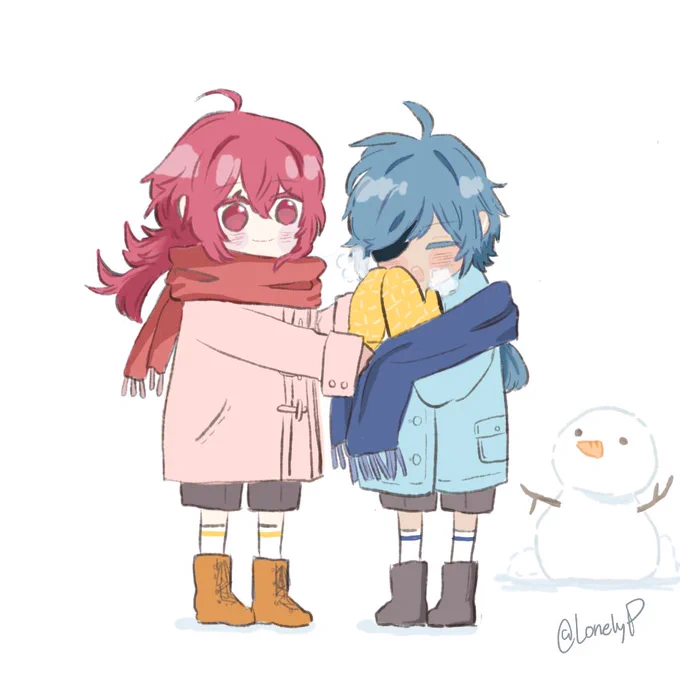 Brothers back in the day.

---
#GenshinImpact #原神 #kaeya #diluc #kaeluc 