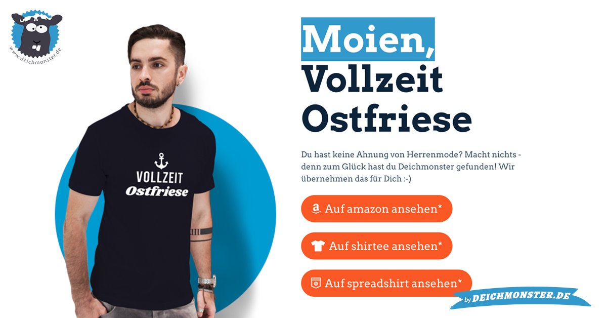 deichmonster's tweet photo. Du hast keine Ahnung von Herrenmode? Macht nichts - denn zum Glück hast du Deichmonster gefunden! 😉

Hier mal reingucken: 
https://t.co/nIZNzf5Mcm

#deichmonster #vollzeitostfriese #ostfriesland #ostfrieslandliebe https://t.co/JVoEXXrMvq