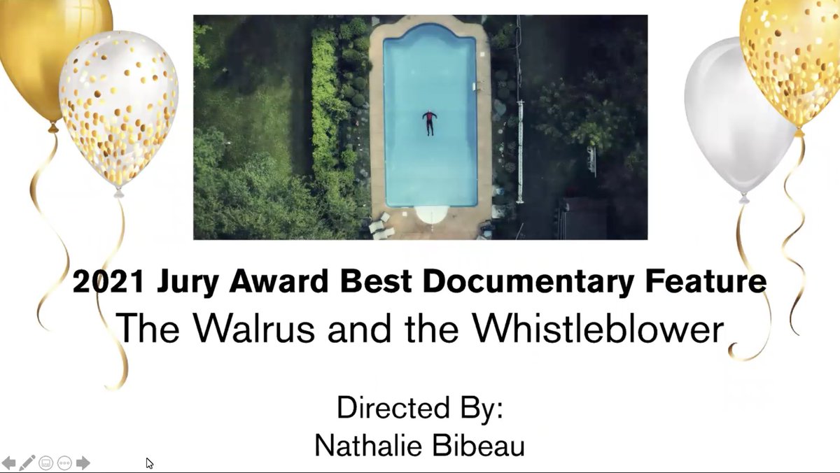 WALRUS (the feature) wins Best Documentary Feature at <a href="/durangofilm/">Durango Film</a>! Thank you to the jury from me and the entire team! @Bunburyfilms <a href="/cbcdocs/">CBC Docs</a>
