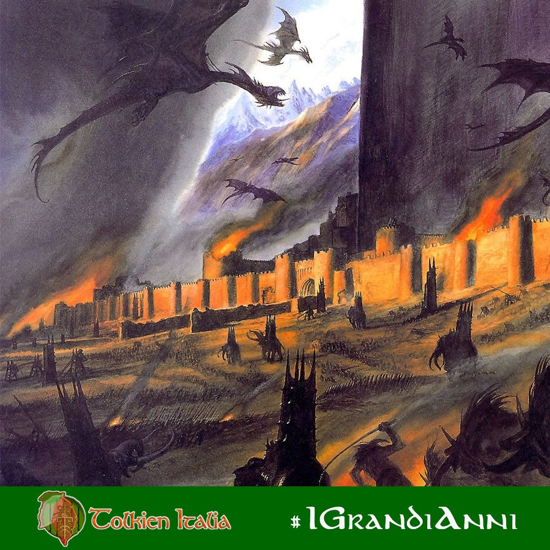 TolkienItalia's tweet photo. #IGrandiAnni
14 marzo 3019 T.E. : «#Samvise trova #Frodo della Torre. Assedio di #MinasTirith. I #Rohirrim, condotti dagli Uomini Selvaggi, raggiungono il Bosco Grigio.» https://t.co/T64ghEpCEp