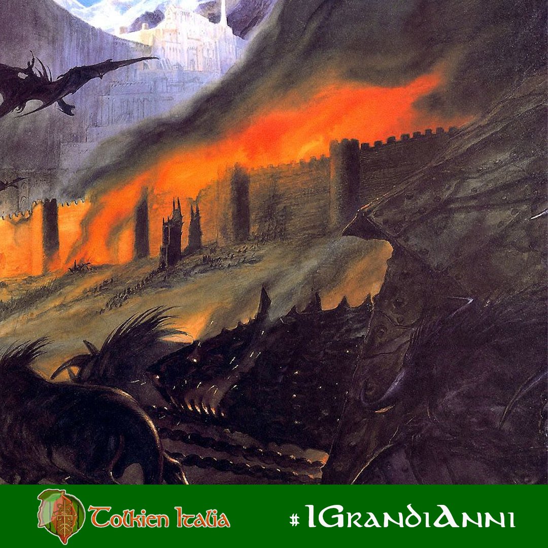 TolkienItalia's tweet photo. #IGrandiAnni
14 marzo 3019 T.E. : «#Samvise trova #Frodo della Torre. Assedio di #MinasTirith. I #Rohirrim, condotti dagli Uomini Selvaggi, raggiungono il Bosco Grigio.» https://t.co/T64ghEpCEp