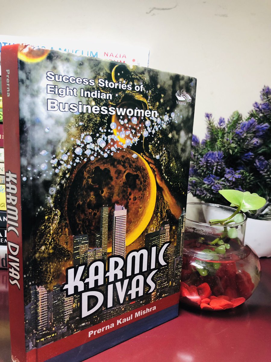 lifeofpallavi's tweet photo. It’s that time of the year when (for a change) we acknowledge the contribution of women achievers. In that spirit, I picked up #KarmicDivas by @prernakaul coinciding with #WomensDay Watch out for the #SundayBookReview video only on my YT channel #MoneyTalksUnscripted Tonight!!! https://t.co/XGhztTDJAv