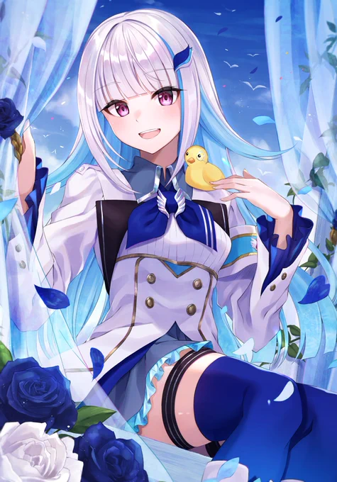 #ホワイトデーは銀髪白髪を愛でる日 