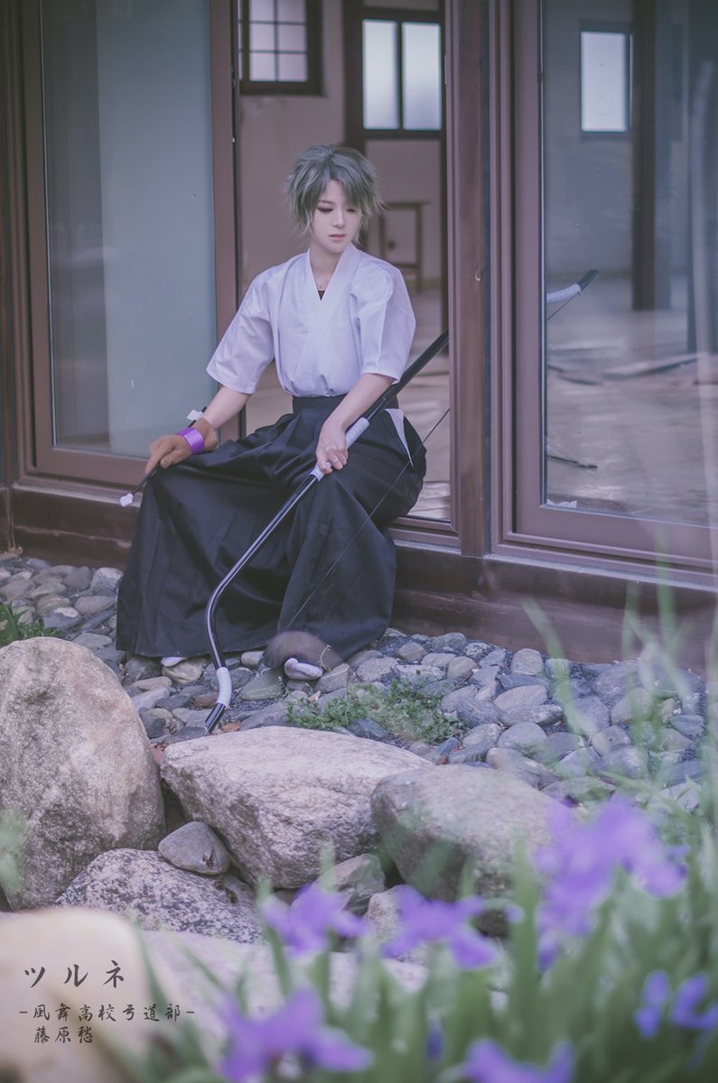 XiRuoxuan's tweet photo. #弦音风舞高中弓道部 #ツルネ #風舞高校弓道部 #KazemaiKoukouKyuudoubu

#藤原愁 #FujiwaraShū：XI Ruoxuan
#cos #cosplay https://t.co/KVqfzNIdpu