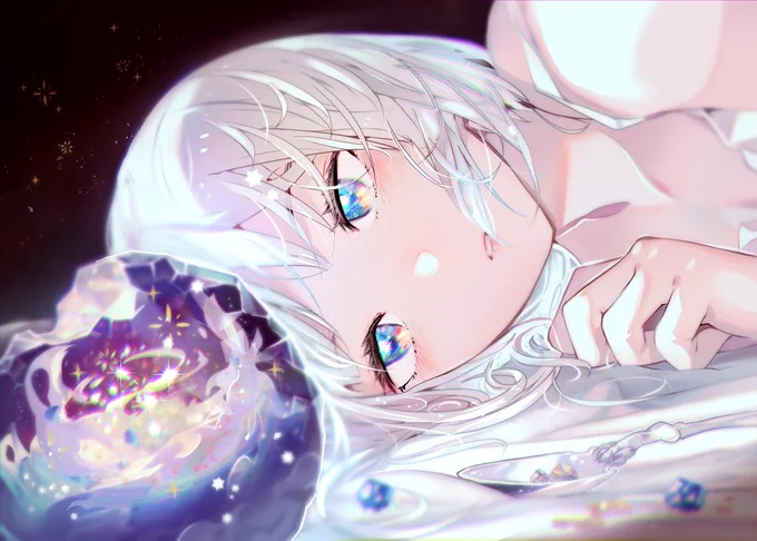 #ホワイトデーは銀髪白髪を愛でる日 