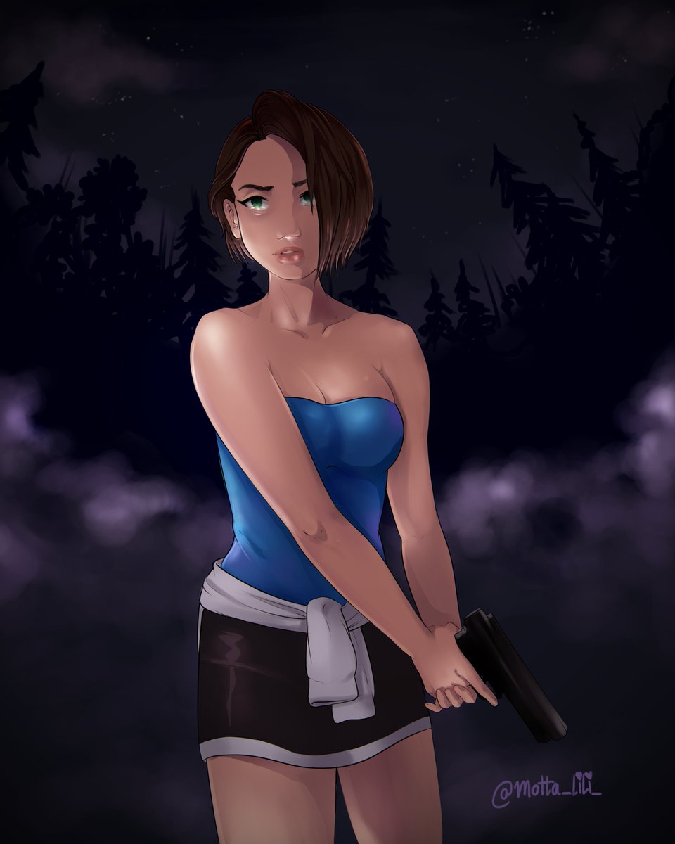 comics_west's tweet photo. We had hit 100 followers 10+days ago so here's a little piece of bonus art (by @Motta_Lili_ ) which is our main protagonist Ash from our mystery comic "Happy Pines" crossed over with Jill from RE3!
#art #digitalart #RE3 #comics #comicbooks #indicomics
https://t.co/clSvCaAl68 https://t.co/4iXjPfsVPT