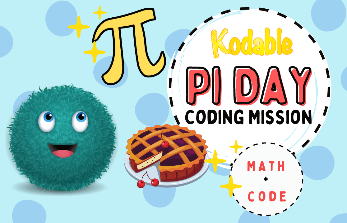 kodable's tweet photo. Happy #PiDay2021! How many numbers in Pi do you know?
💥Don't forget to play our NEW & FREE Coding Mission to teach your kids about math, shapes, coding, and of course- Pi! 💥 #STEMactivities #Pi #Mathcelebration
https://t.co/twVswXtJjZ https://t.co/R2mNxCSBwF