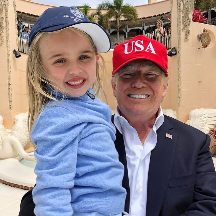 ACTBrigitte's tweet photo. When the greatest President in Modern History is also just "Grandpa." https://t.co/FNfhcBHpz3
