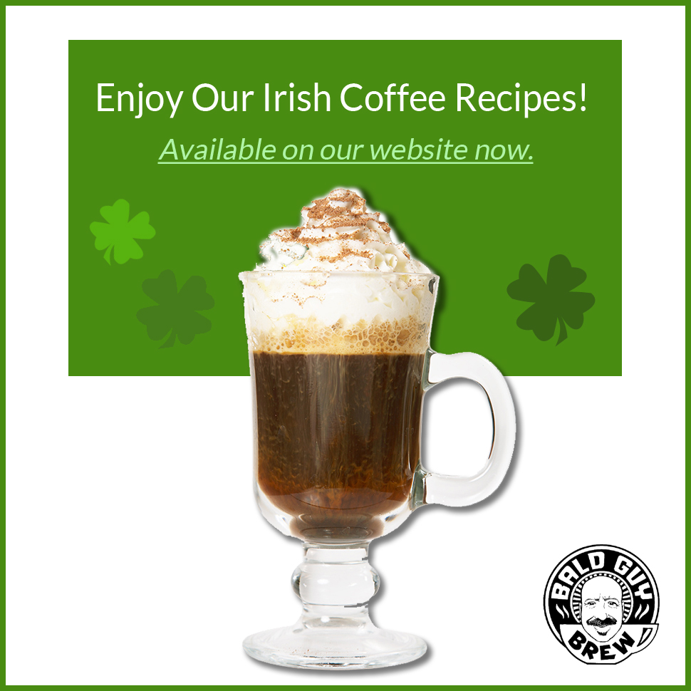 How to enjoy our fresh roasted, Fair-Trade, Organic Coffee in March? Celebrate St. Patty’s Day – with our Irish Coffee recipes! ow.ly/mLno50DYmML #stpatricksday #irishcoffee #organiccoffee #artisanal