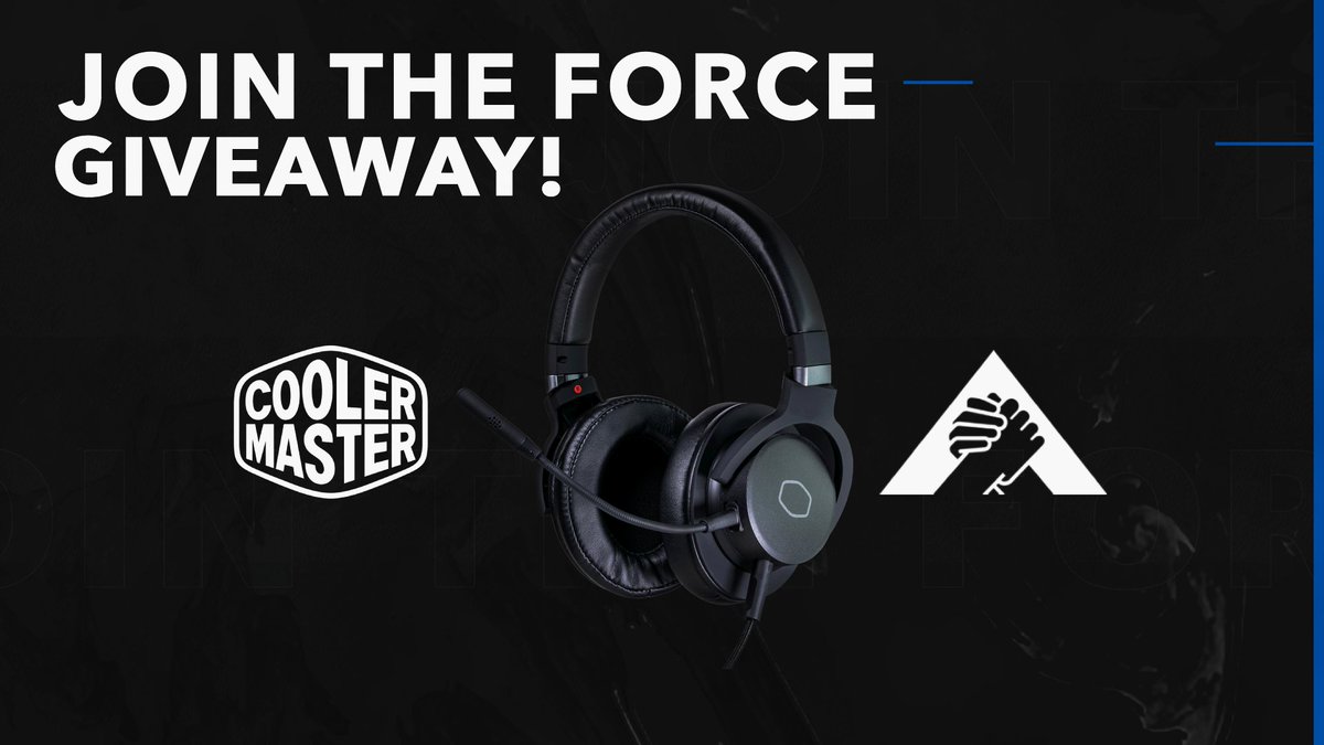 jtfgaming's tweet image. #Giveaway time!

Our partner @coolermasternl has given us a sick headset to give-away 🔥

To enter you have to:
1. Follow @jtfgaming 
2. Like + retweet this post!
3. Tag one friend.

🎁 MH751 Gaming Headset
🏁 3️⃣1️⃣-0️⃣3️⃣-2️⃣0️⃣2️⃣1️⃣

#JTFamily #WhereForcesComeTogether