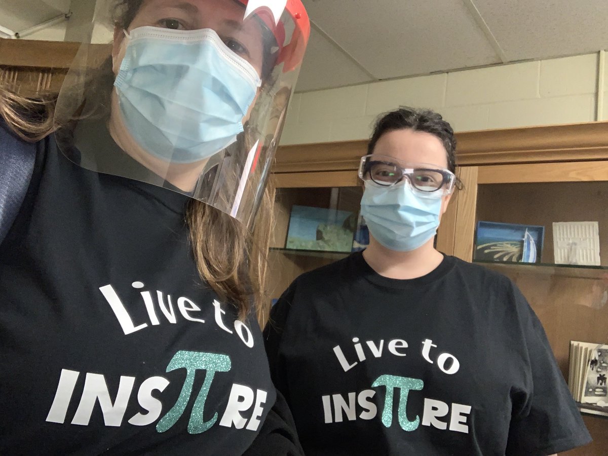 Trafalgar faculty insπre every day! Happy World Pi Day! 3.14 #STEAM #nationalpiday #community #sisterhood